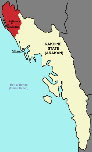 Map of Maungdaw District in Rakhine State (Arakan).png