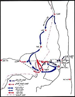 خريطة معارك المالكية.JPG