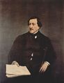 Portrait of Gioacchino Rossini (1870) Pinacoteca di Brera, Milan