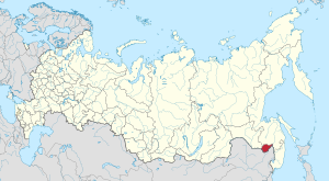 Map of Russia - Jewish Autonomous Oblast (Crimea disputed).svg