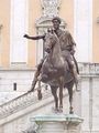 Marcus Aurelius statue on Piazza del Campidoglio, Rome