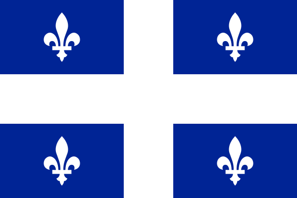 ملف:Flag of Quebec.svg