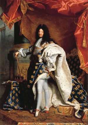 پورتريه لويس الرابع عشر، في عمر خطأ في التعبير: علامة ترقيم لم نتعرف عليها «{».