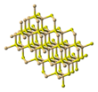 3D model of the structure of hawleyite