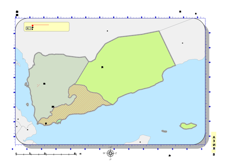ملف:Historical map of Yemen AD 1962.png