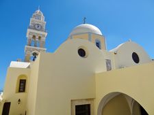 The Catholic Cathedral of Fira