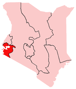 موقع نيانزا في كنيا