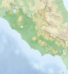 معركة الآليا is located in Lazio
