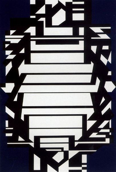 ملف:Vasarely Mindoro 1954 Op art abstract Gouache.jpg