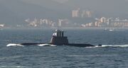 ROKS Ahn Junggeun, a Sohn Wonyil-class submarine