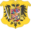 Arms of Leopold II and Francis II, Holy Roman Emperors-Or shield variant.svg
