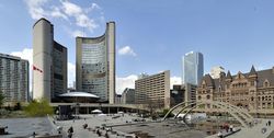 View of Nathan Phillips Square