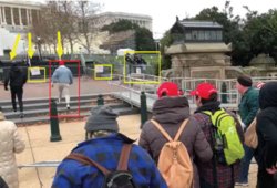 DOJ exhibit of Ryan Samsel breaching Capitol Grounds on January 6.png