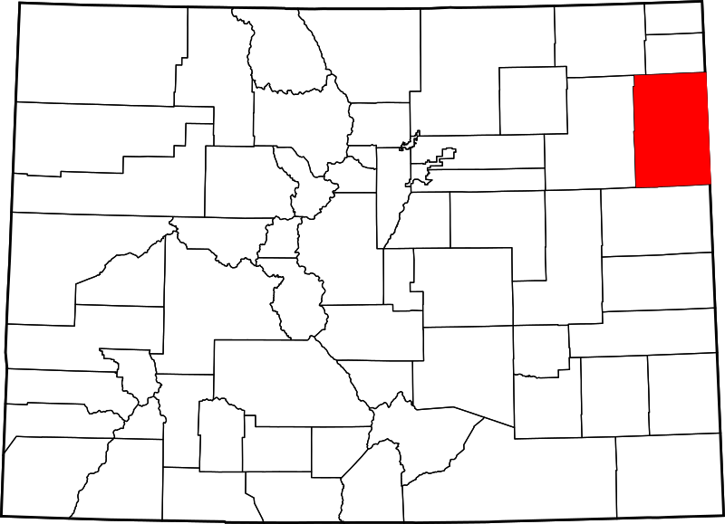 ملف:Map of Colorado highlighting Yuma County.svg