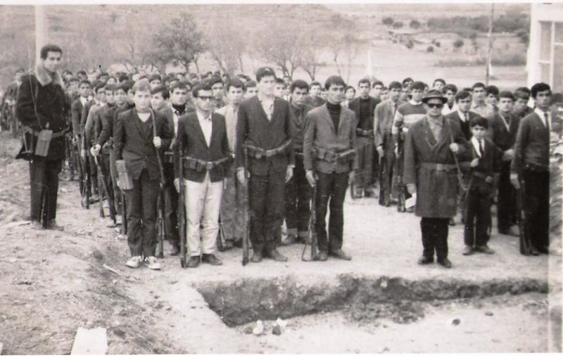 ملف:Armed students in Gökçeada.jpg