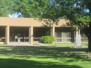 Haskell County Court House in Sublette