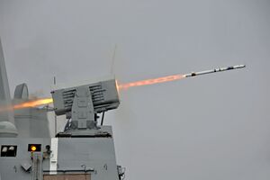 USS New Orleans (LPD-18) launches RIM-116 missile 2013.jpg