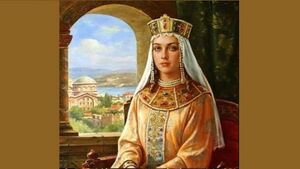 رسم تخيلي لشجرة الدر