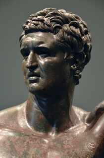 a bronze head, believed by some experts to depict Scipio Aemilianus