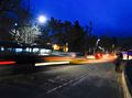 Solar-powered street lights