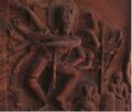Dancing Shiva in cave no. 1 in Badami