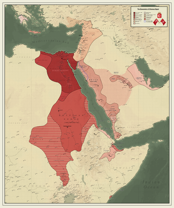 مصر في أقصى اتساعها في القرن 19