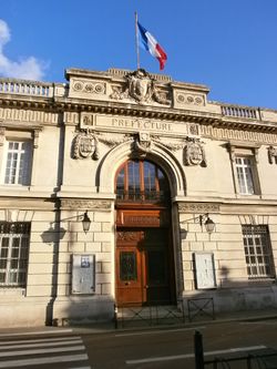 Prefecture building of the Somme department, in Amiens