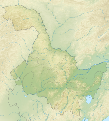 Location map China Heilongjiang