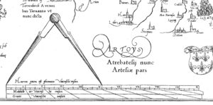 Scalebar on a Mercator map
