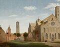 Pieter Jansz. Saenredam St. Mary's Square and St. Mary's Church at Utrecht 1663.jpg