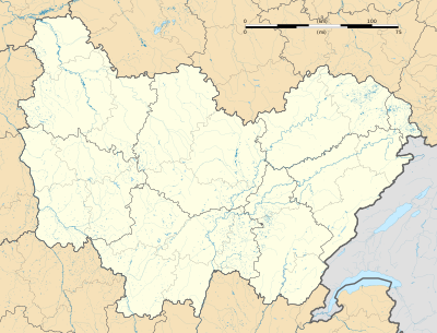Bourgogne-Franche-Comté region location map.svg