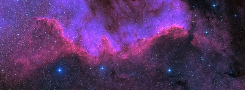 NGC 7000 is one of the well-known nebulae in Cygnus