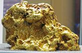 Gold nugget from Australia, nearly 9,000 g or 317 oz