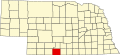 State map highlighting Furnas County