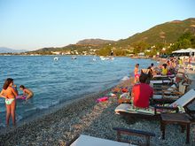 شاطئ أگيوس ڤاسيليوس في آخايا، اليونان