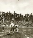 Finnish baseball pesäpallo was invented in Central Finland