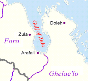 The Gulf of Zula and Buri Peninsula