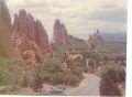 Winding road through Garden of the Gods (May 1972)