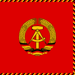 Flag of the Chairman of the State Council of East Germany.svg