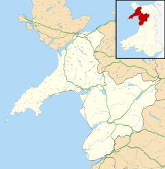Caernarfon Royal Town[1] [2] is located in گوِند