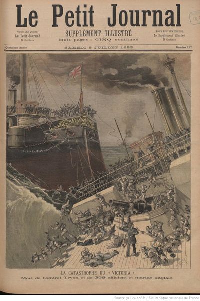 ملف:HMS Victoria collision 1893.jpg