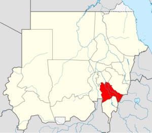 الدندر is located in السودان