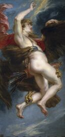 The Rape of Ganymede (1636–1638) by Rubens, Prado