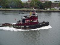 Tugboat Turecamo Girls in East River; New York City