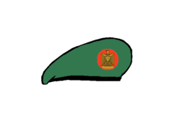 Armored corps brigadier Beret - Egyptian Army.png
