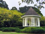Music was played at this gazebo, known as the Bandstand, in the Singapore Botanic Gardens in the 1930s