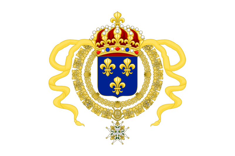 ملف:Royal Standard of King Louis XIV.svg