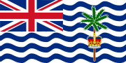 The flag of the British Indian Ocean Territory, a British Overseas Territory