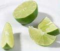 Lime wedges are typically used in drinks