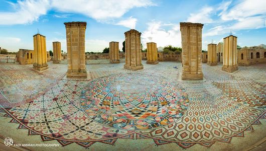 فسيفساء قصر هشام.